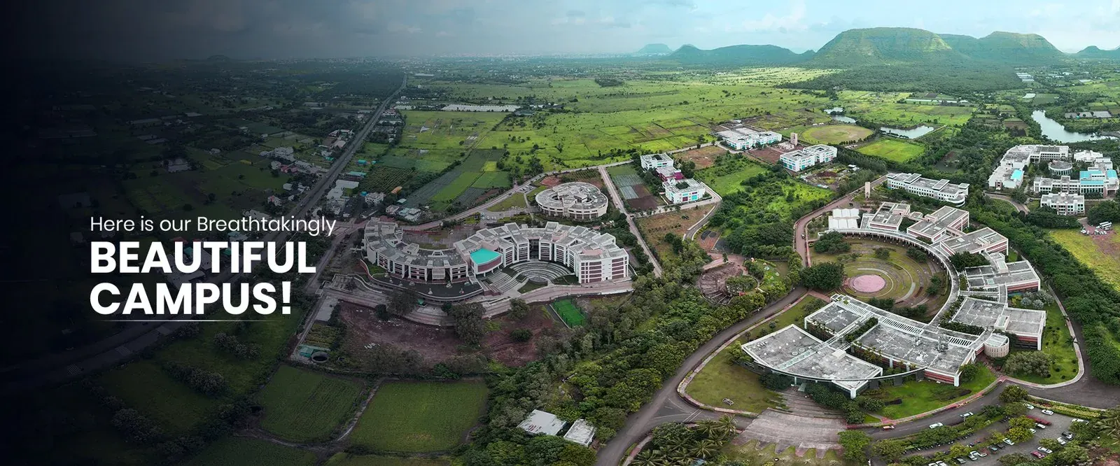 Sandip University campus evidence